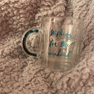 Disneys Aladdin Glass Drinking Mug EUC